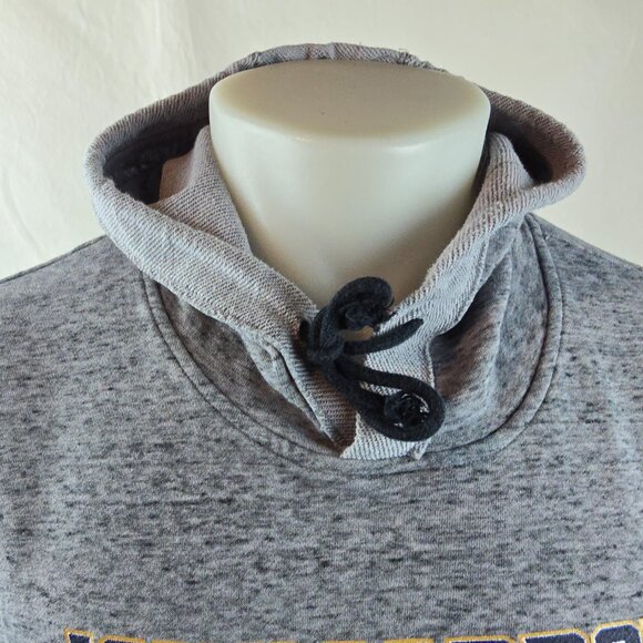 Under Armour Hoodie Mens XL Gray John Carroll Lacrosse Short Sleeve Lightweight - Picture 2 of 12